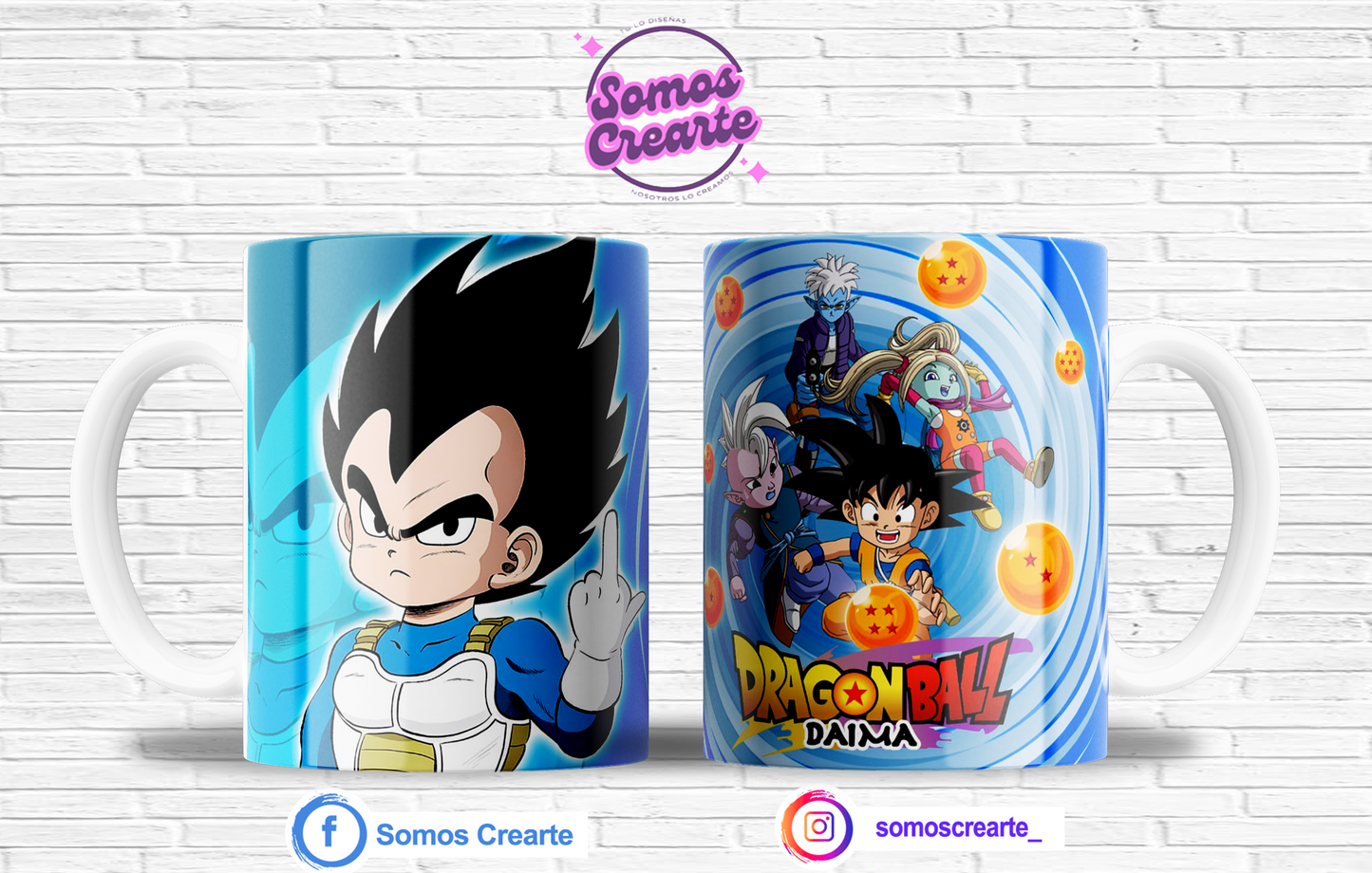 Taza Dragon Ball con caja temática, Código 017