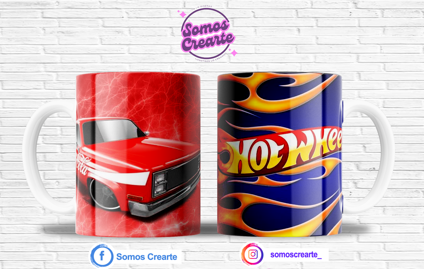 Taza Hot Wheels con caja temática , Código 248