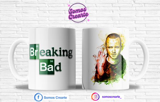 Taza Breaking Bad + Caja Temática · Diseño 476