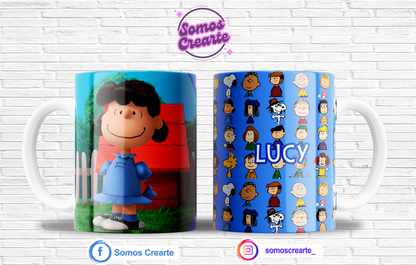 Taza Snoopy + Caja Temática · Diseño 083