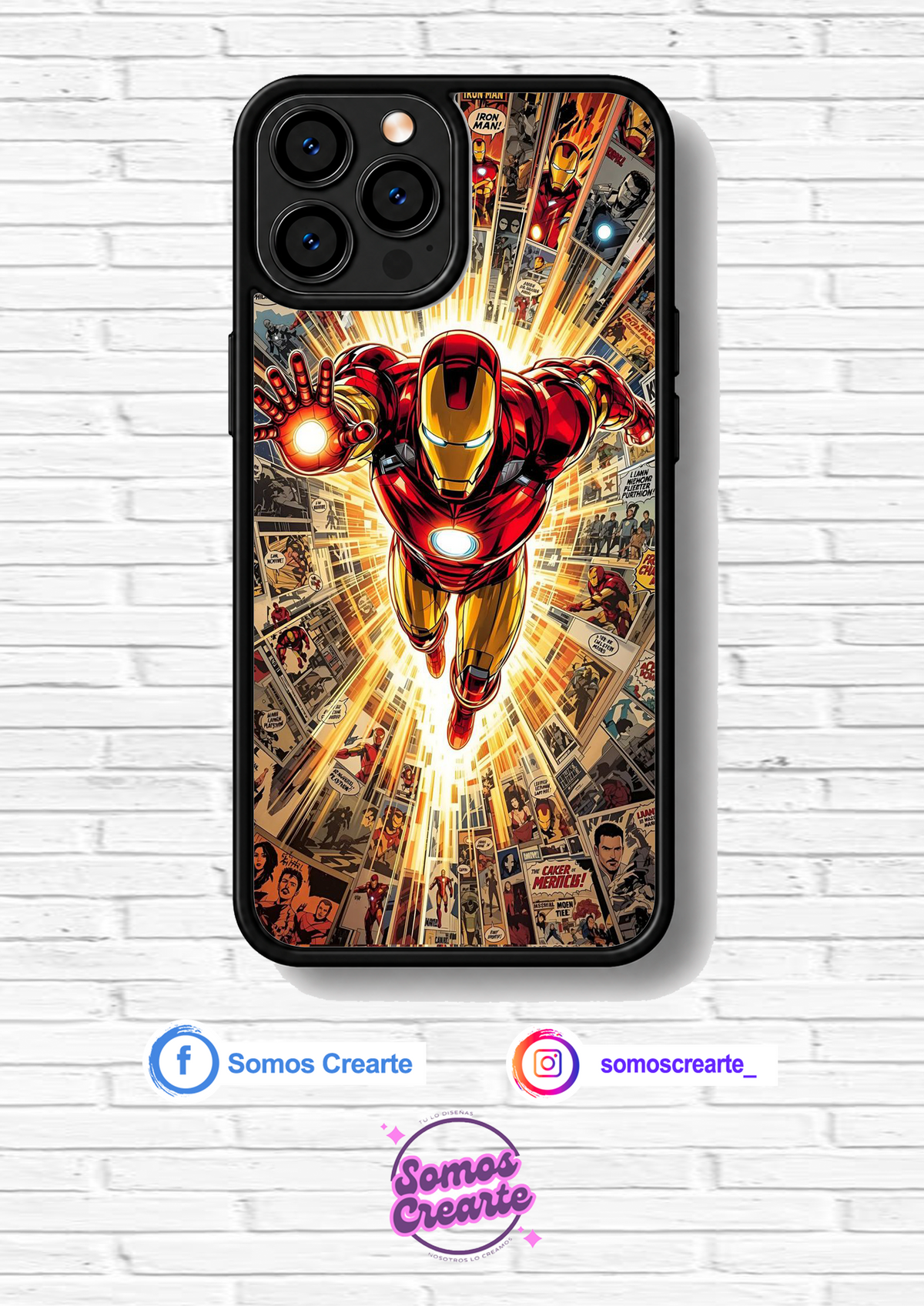 Carcasa Superhéroes · Diseño 763