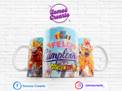 Taza Cumpleaños + Caja Temática · Diseño 415