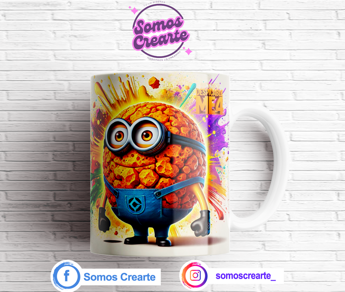 Taza Mi Villano Favorito + Caja Temática · Diseño 505