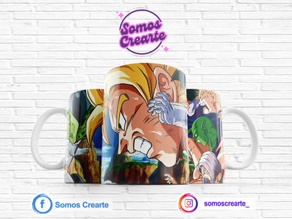 Taza Dragon Ball + Caja Temática · Diseño 018