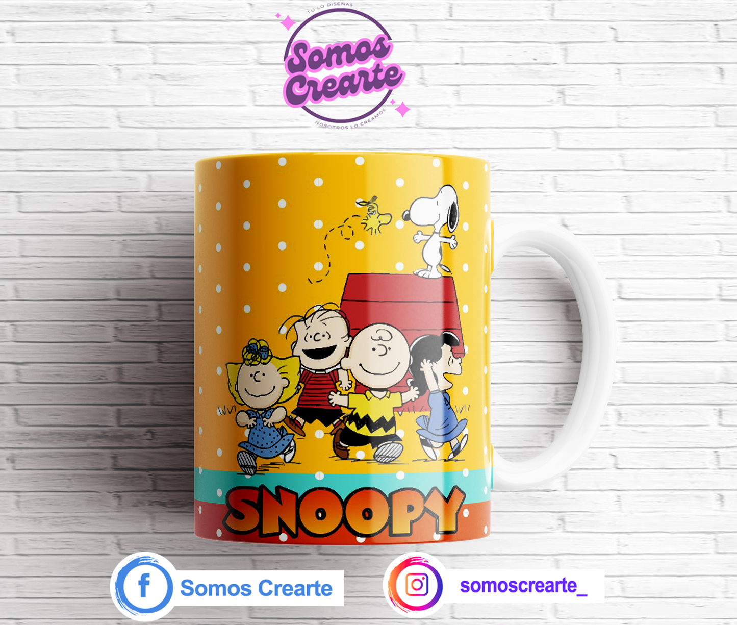 Taza Snoopy con caja temática, Código 084