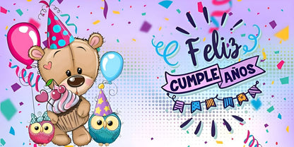 Taza Cumpleaños + Caja Temática · Diseño 401