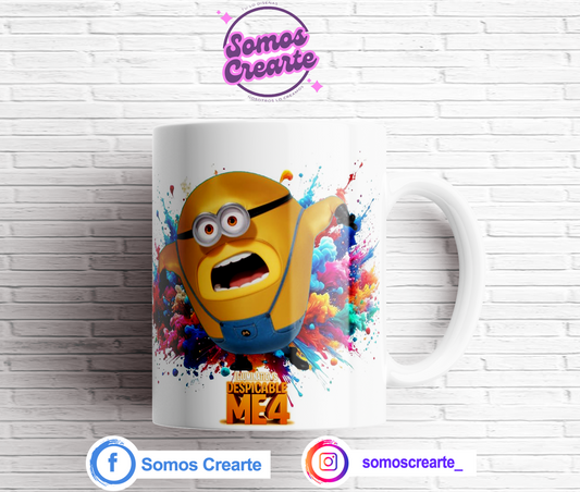 Taza Mi Villano Favorito + Caja Temática · Diseño 489