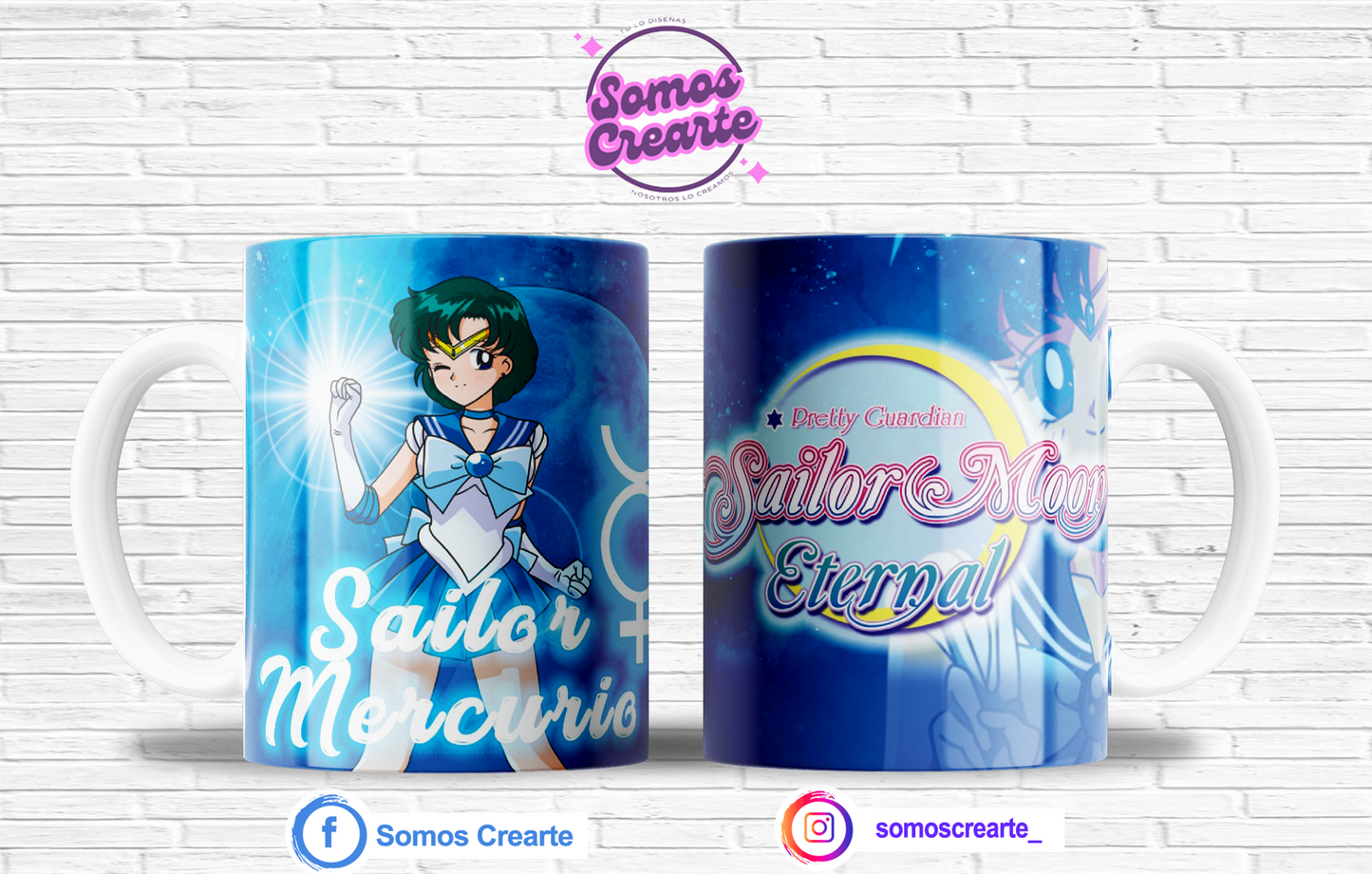 Taza Sailor Mercury con caja temática , Código 204