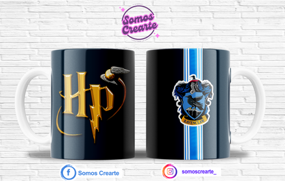 Taza Harry Potter casa Ravenclaw + Caja Temática · Diseño 381