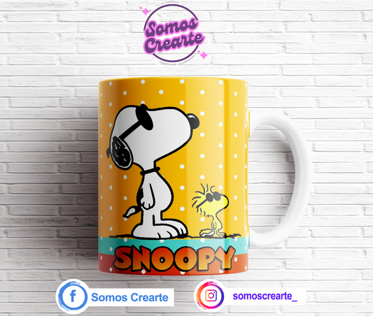 Taza Snoopy con caja temática, Código 068