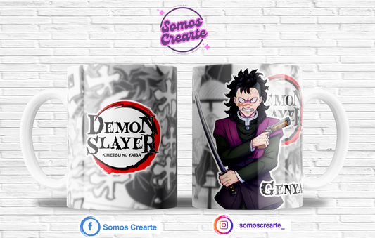 Taza Demon Slayer + Caja Temática · Diseño 439