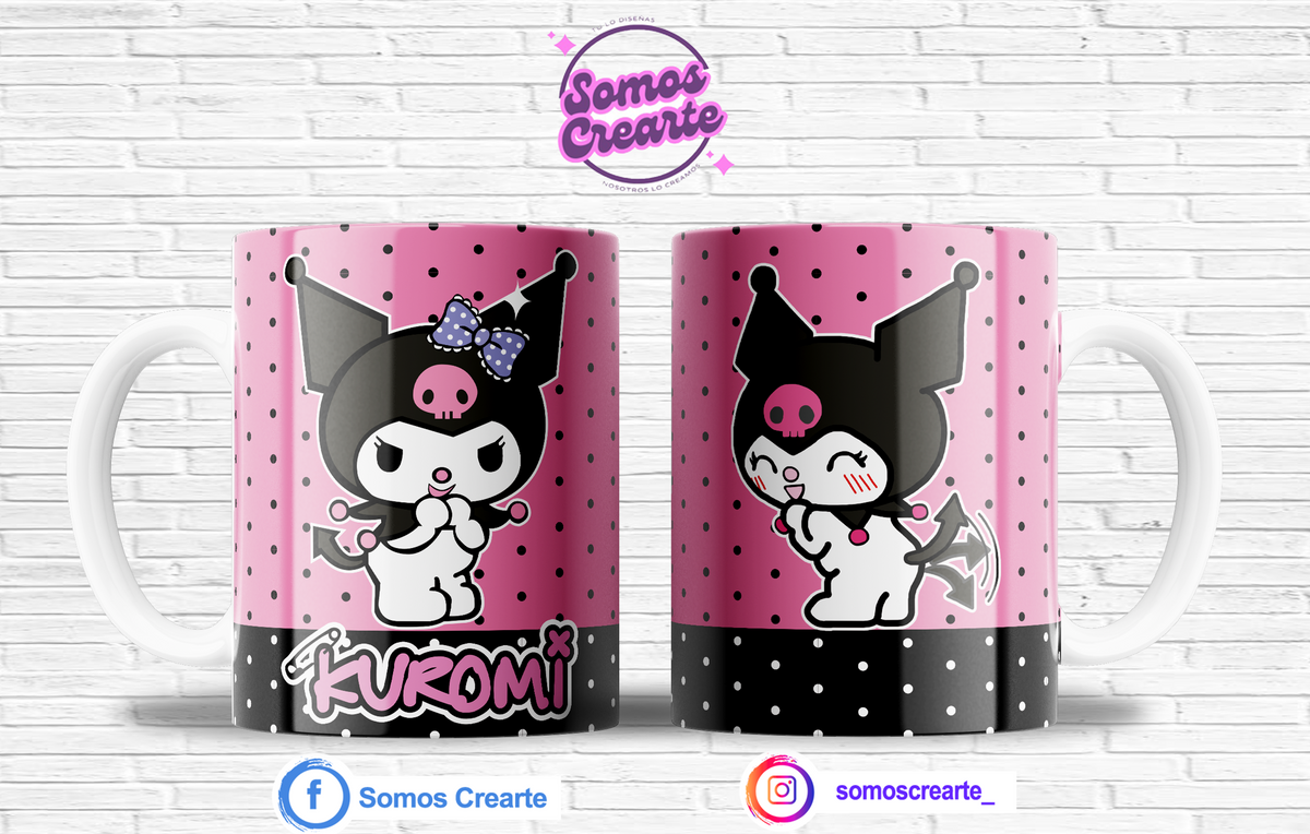 Taza Kuromi + Caja Temática · Diseño 363