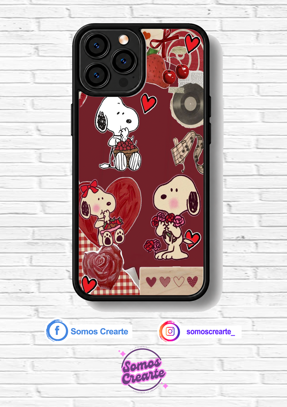Carcasa Snoopy · Diseño 675