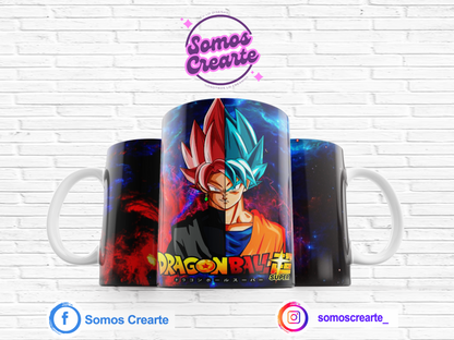 Taza Dragon Ball + Caja Temática · Diseño 002