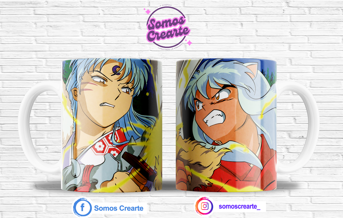 Taza Inuyasha con caja temática , Código 192