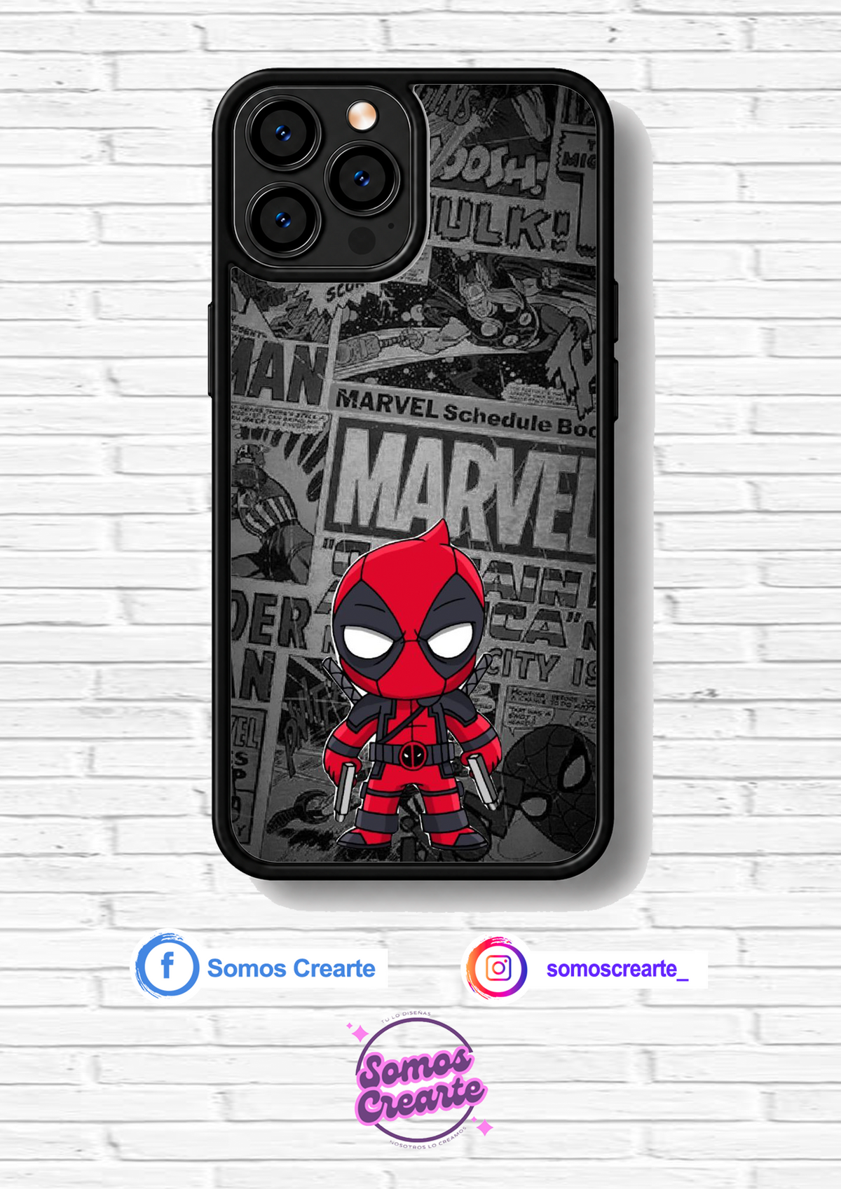 Carcasa Superhéroes · Diseño 766