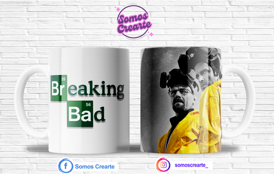 Taza Breaking Bad + Caja Temática · Diseño 478