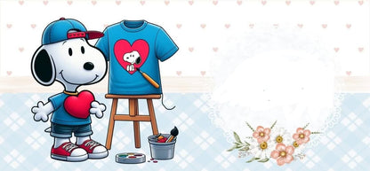 Taza Snoopy + Caja Temática · Diseño 087