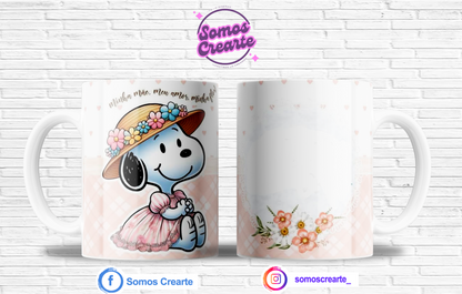 Taza Snoopy + Caja Temática · Diseño 088