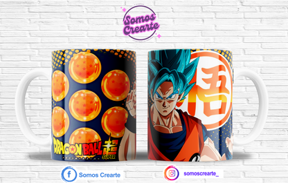 Taza Dragon Ball + Caja Temática · Diseño 026