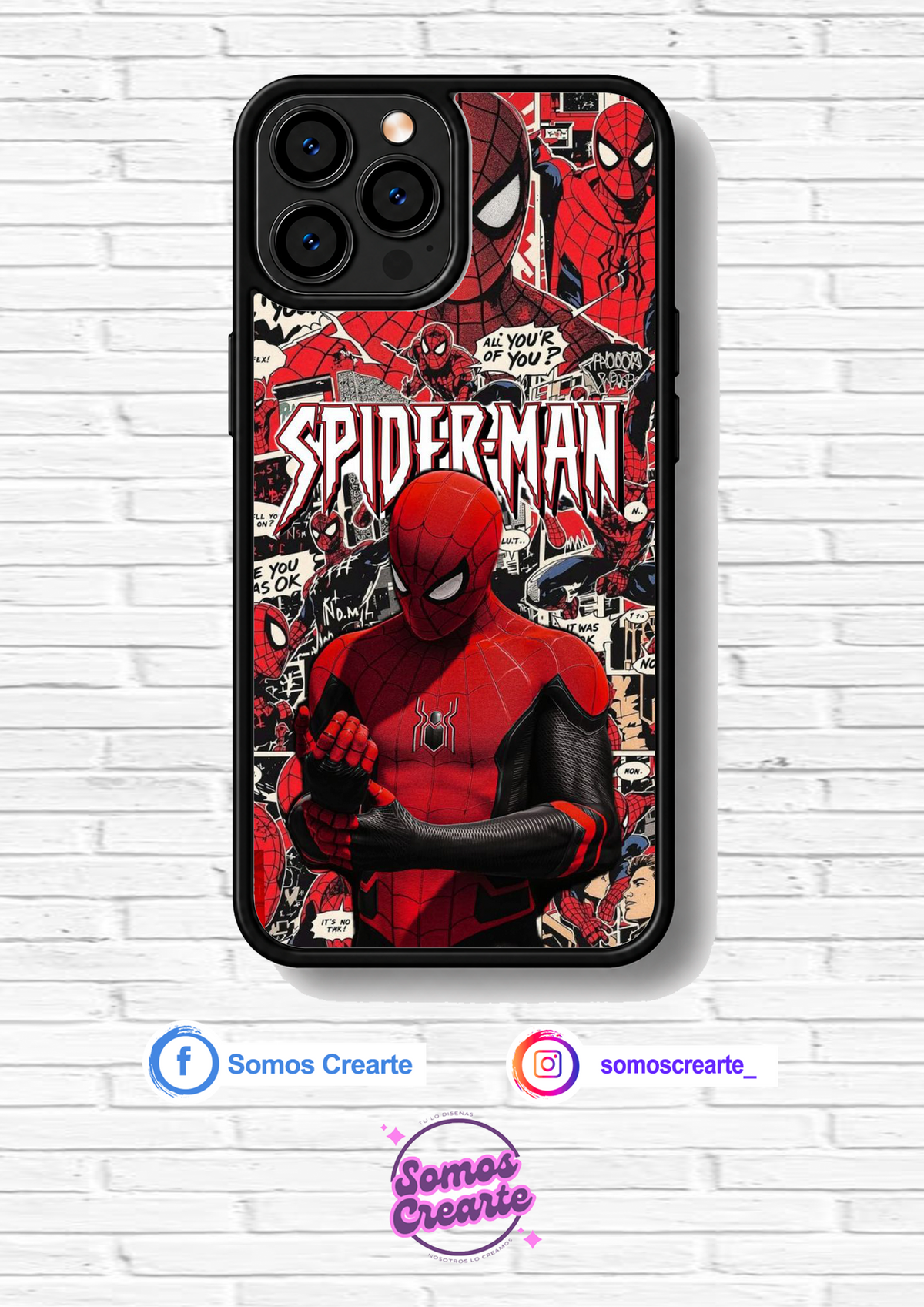 Carcasa Superhéroes · Diseño 772