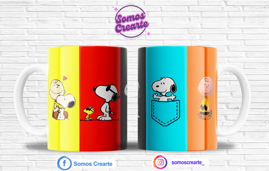 Taza Snoopy con caja temática, Código 091