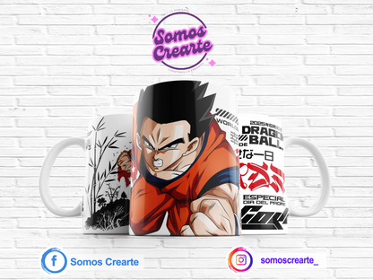 Taza Dragon Ball + Caja Temática · Diseño 029