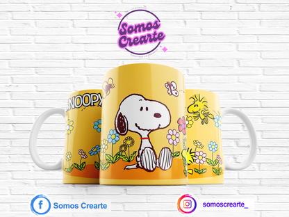 Taza Snoopy + Caja Temática · Diseño 092