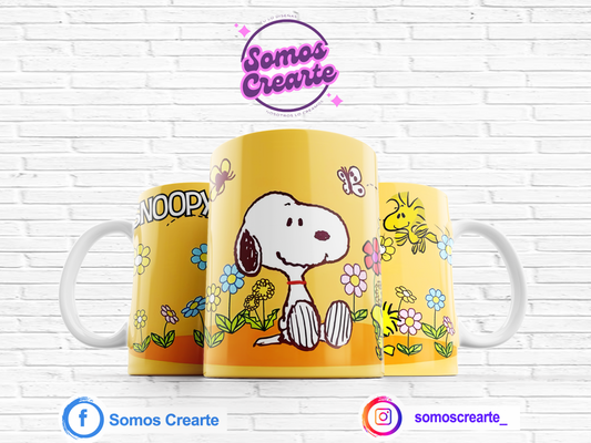 Taza Snoopy con caja temática, Código 092