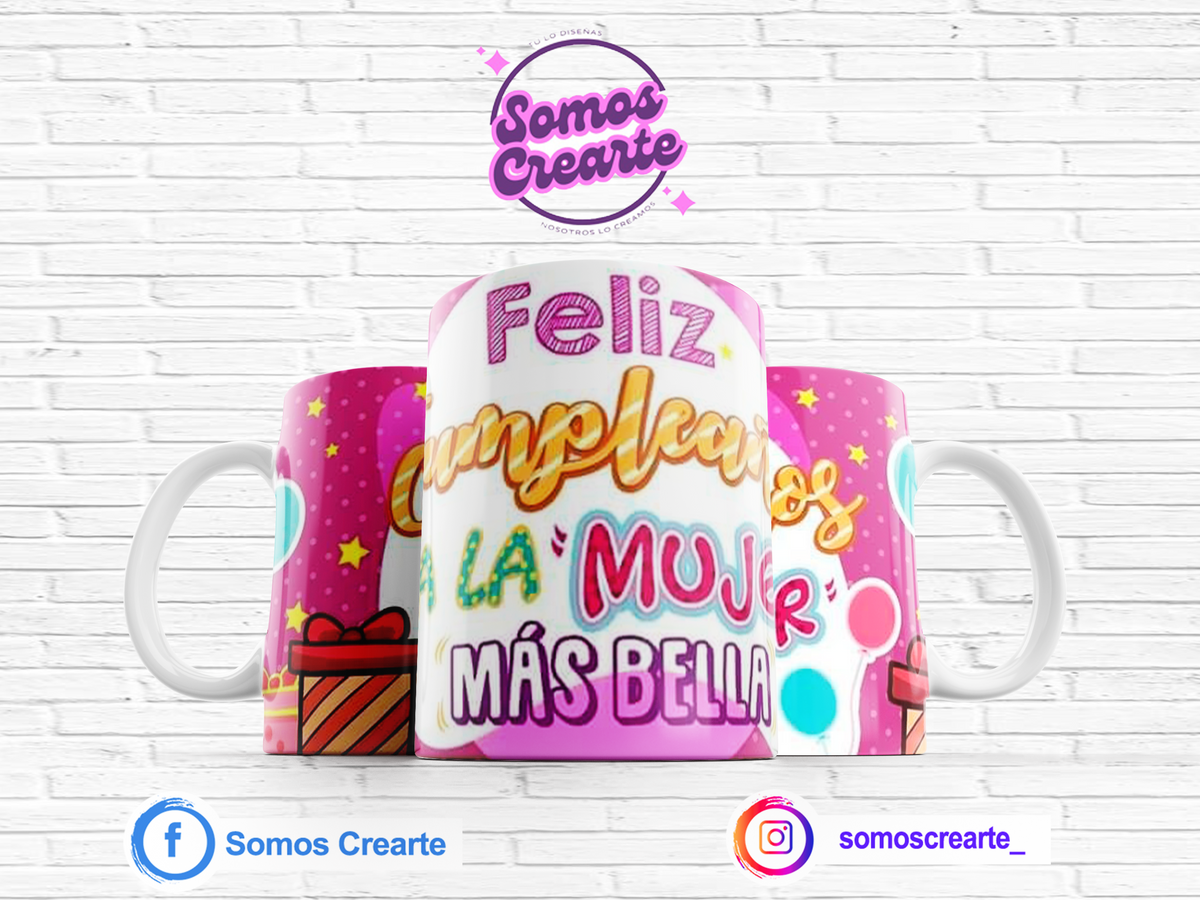 Taza Cumpleaños + Caja Temática · Diseño 402