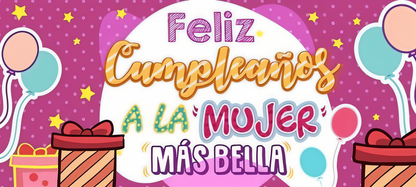 Taza Cumpleaños + Caja Temática · Diseño 402