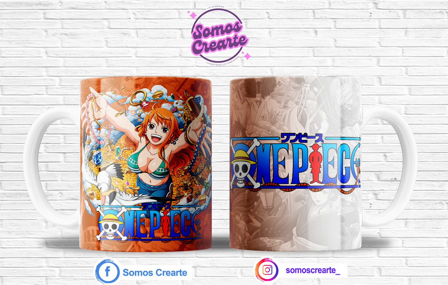 Taza One Piece con caja temática , Código 223