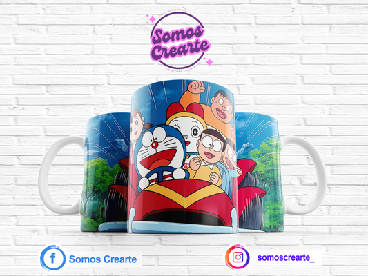 Taza Doraemon + Caja Temática · Diseño 430
