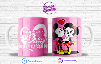 Taza Disney Amor + Caja Temática · Diseño 508