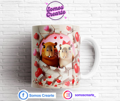 Taza Capibara + Caja Temática · Diseño 461