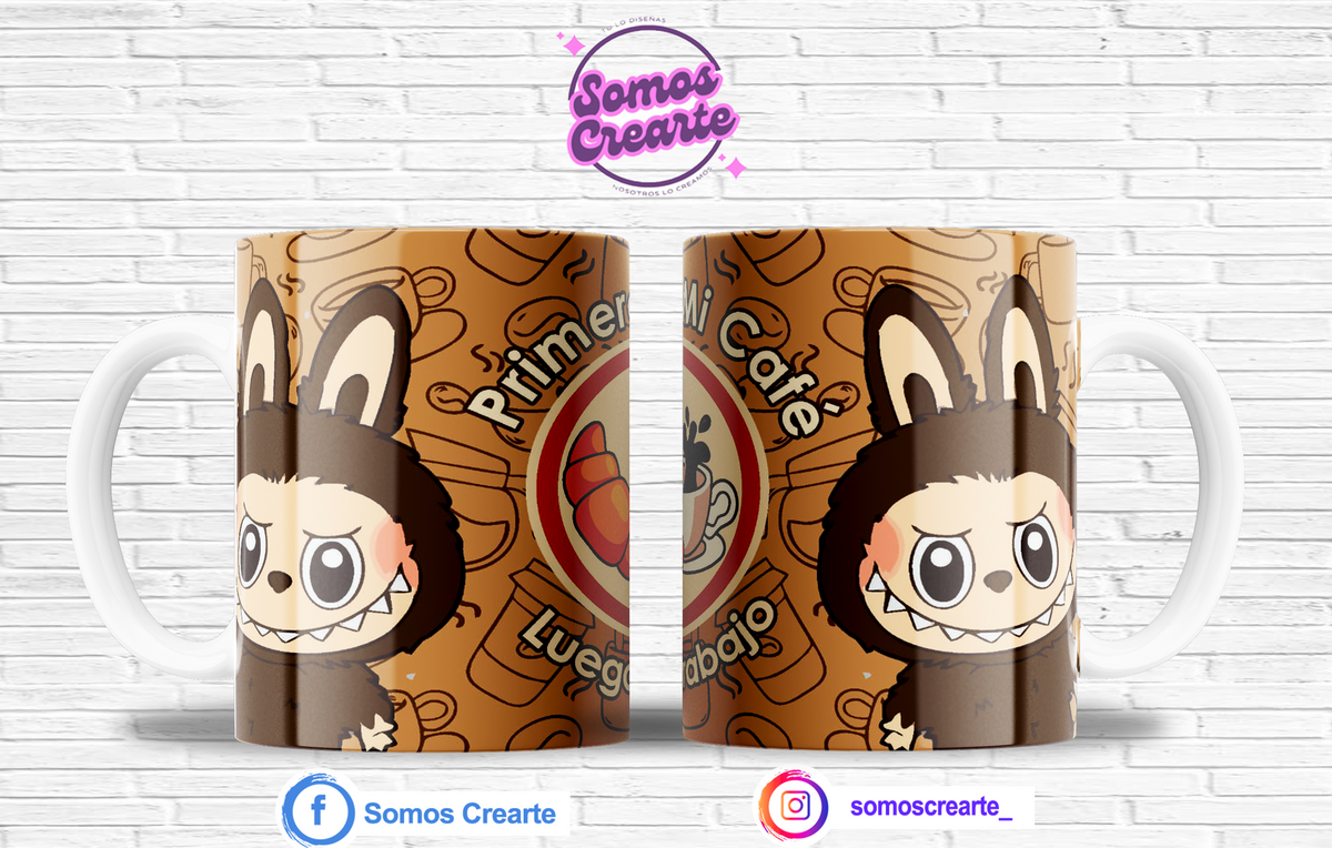 Taza Labubu + Caja Temática · Diseño 539