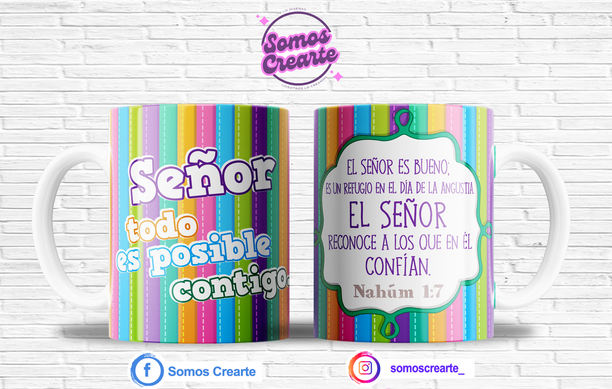 Taza con mensaje cristiano + Caja Temática · Diseño 518