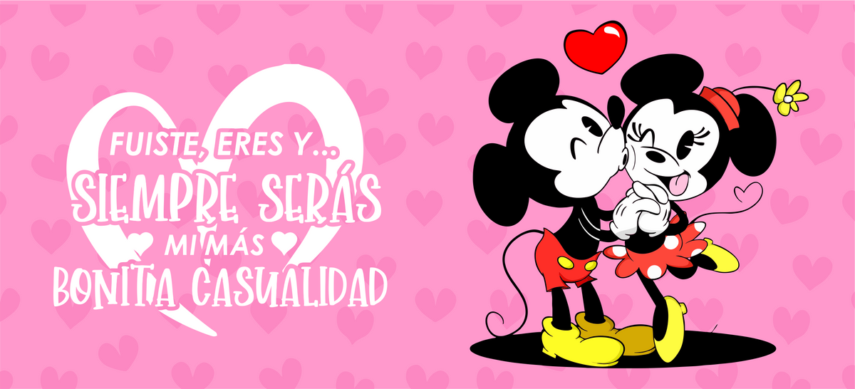 Taza Disney Amor + Caja Temática · Diseño 508