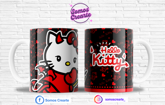 Taza Hello Kitty + Caja Temática · Diseño 261