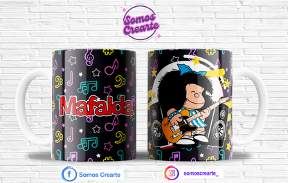 Taza Mafalda + Caja Temática · Diseño 349