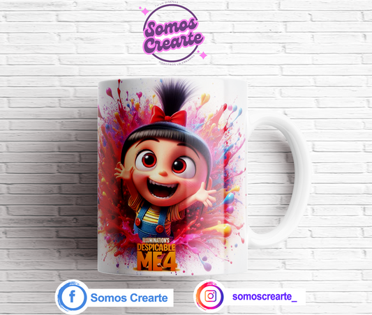 Taza Mi Villano Favorito + Caja Temática · Diseño 490