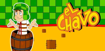 Taza Chavo del 8 + Caja Temática · Diseño 456