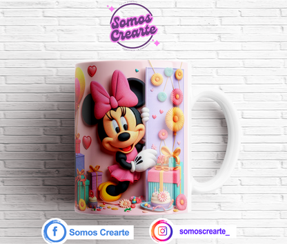 Taza Mickey Mouse + Caja Temática · Diseño 339