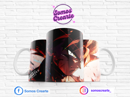 Taza Dragon Ball + Caja Temática · Diseño 032