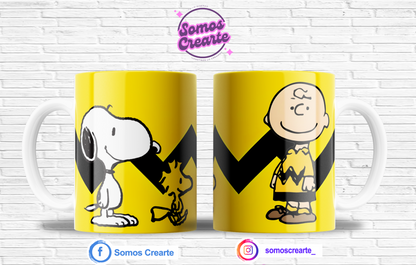 Taza Snoopy + Caja Temática · Diseño 093