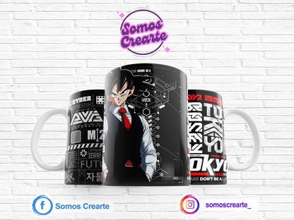 Taza Dragon Ball + Caja Temática · Diseño 035