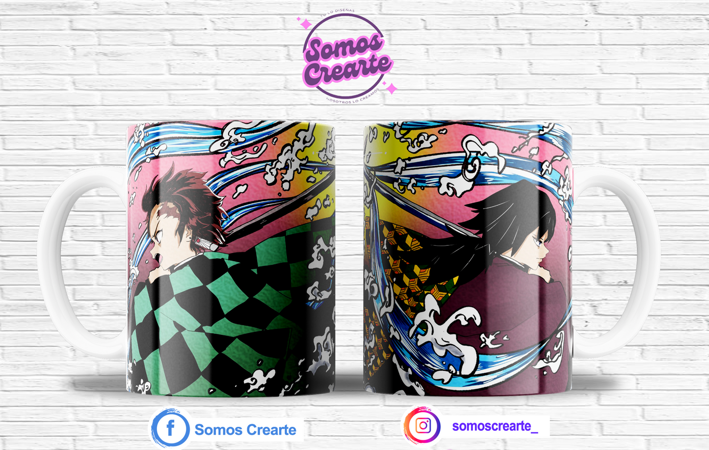 Taza Demon Slayer con caja temática , Código 200
