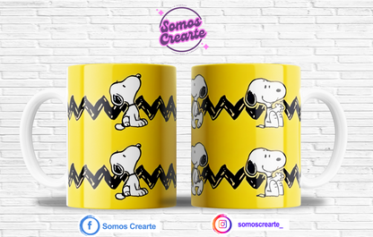 Taza Snoopy + Caja Temática · Diseño 094