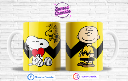 Taza Snoopy + Caja Temática · Diseño 095
