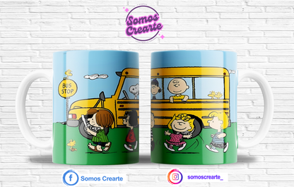 Taza Snoopy + Caja Temática · Diseño 097